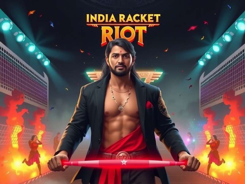 India Racket Riot Game Cover
